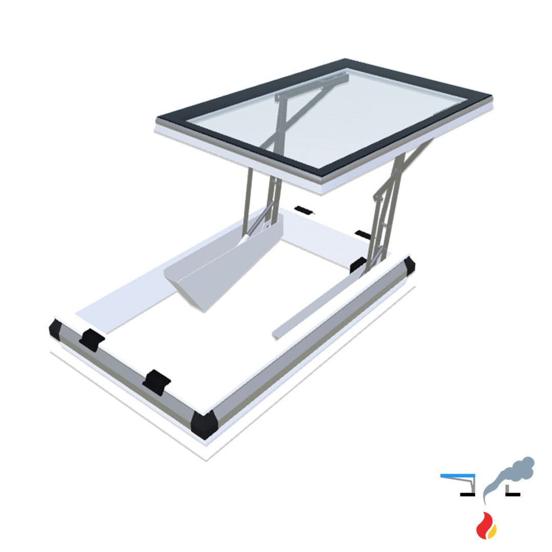 Skymax CE mit PVC-Aufsatzkranz 20/00 EP met iWindow3 0600 x 0900 mm