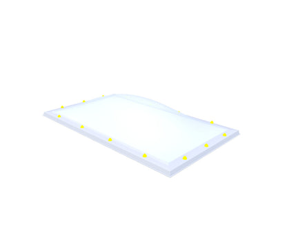Skylux Lichtkuppel 100x180 cm