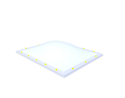 Skylux Lichtkuppel 130x160 cm