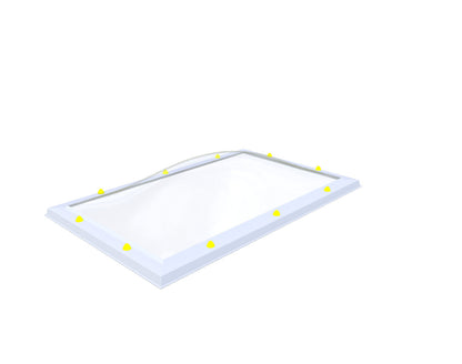 Skylux Lichtkuppel 80x140 cm
