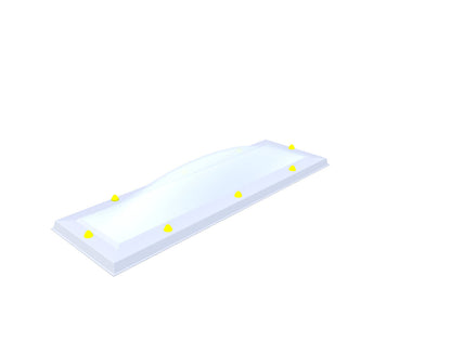 Skylux Lichtkuppel 30x130 cm