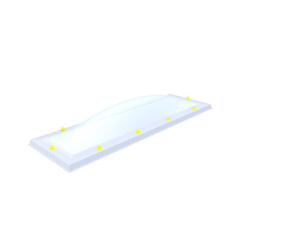 Skylux Lichtkuppel 40x160 cm