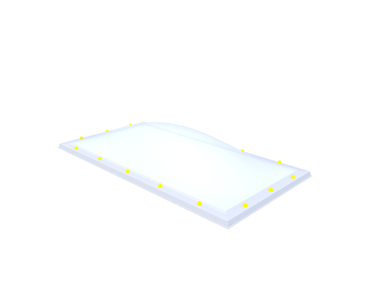 Skylux Lichtkuppel 100x200 cm