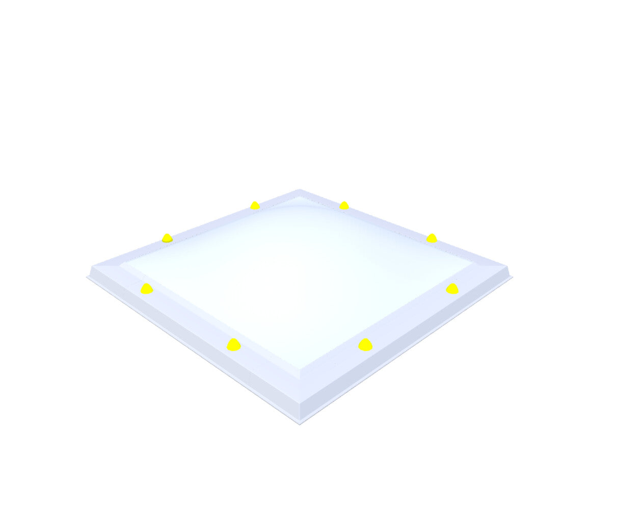 Skylux Lichtkuppel 80x80 cm
