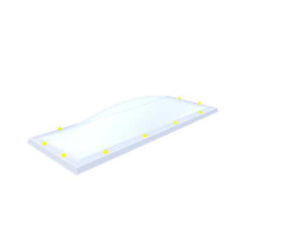 Skylux Lichtkuppel 60x180 cm