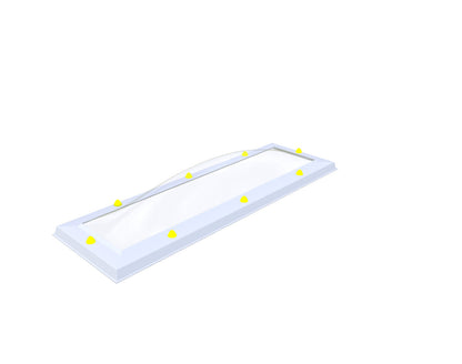 Skylux Lichtkuppel 30x130 cm