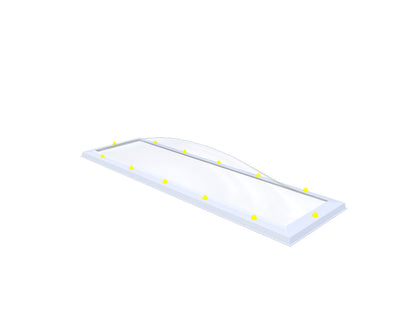 Skylux Lichtkuppel 50x200 cm