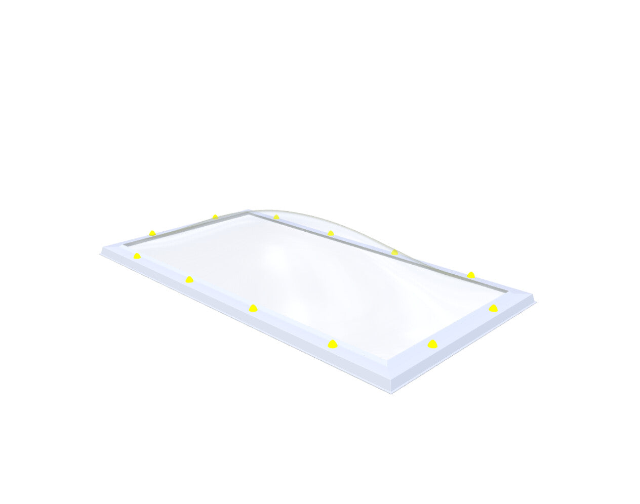Skylux Lichtkuppel 90x180 cm