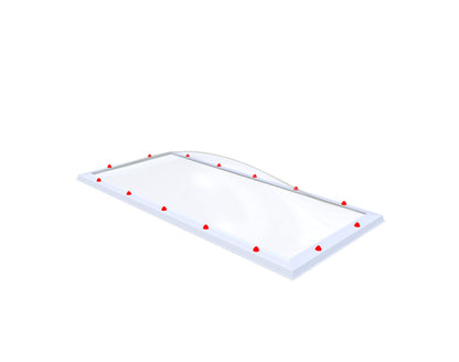 Skylux Lichtkuppel 90x210 cm