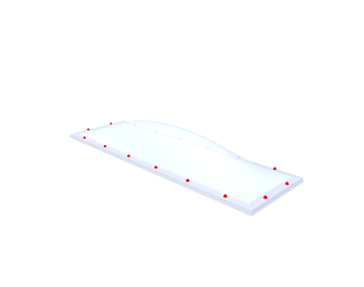 Skylux Lichtkuppel 80x280 cm