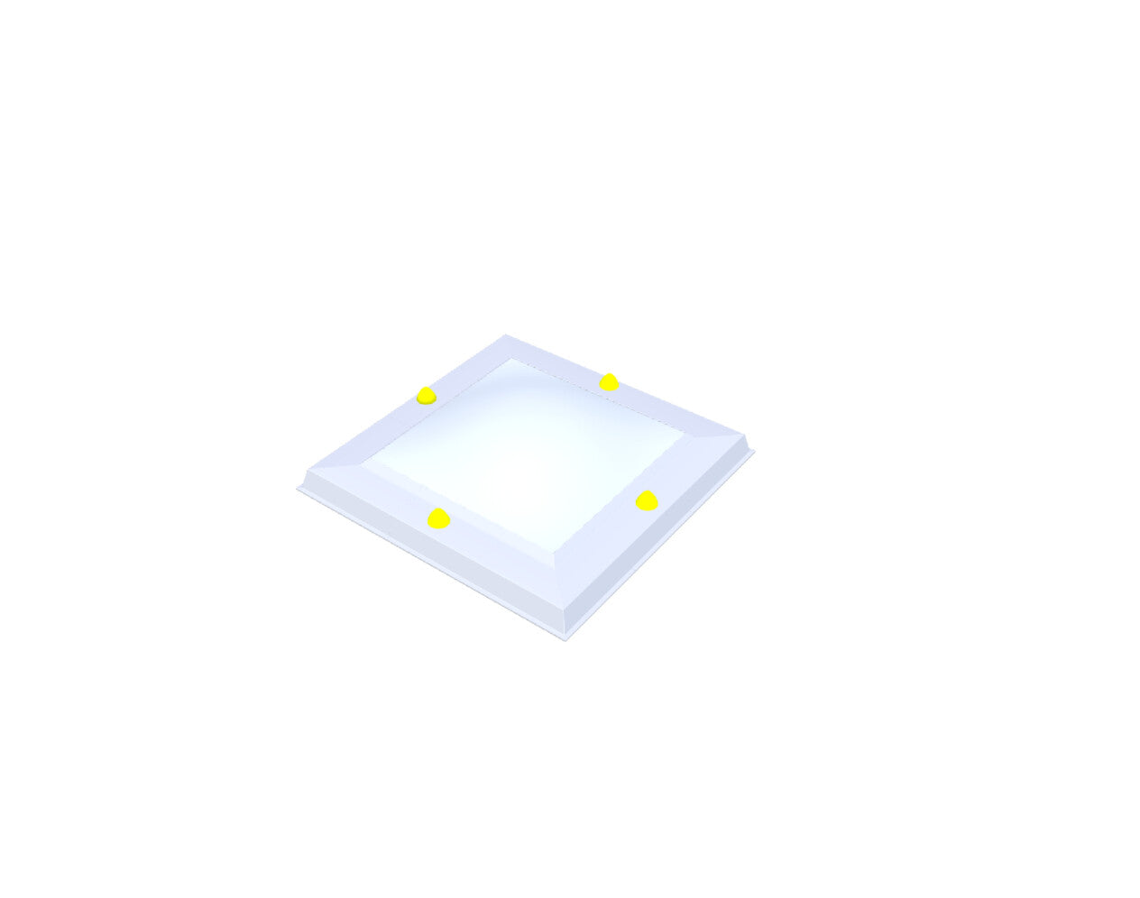 Skylux Lichtkuppel 40x40 cm