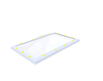 Skylux Lichtkuppel 70x130 cm