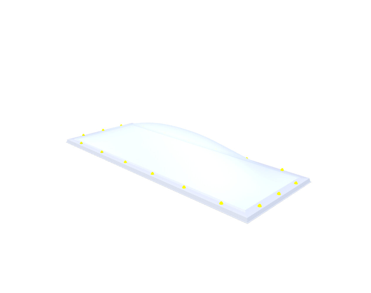 Skylux Lichtkuppel 100x280 cm
