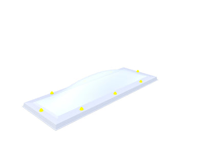 Skylux Lichtkuppel 40x140 cm