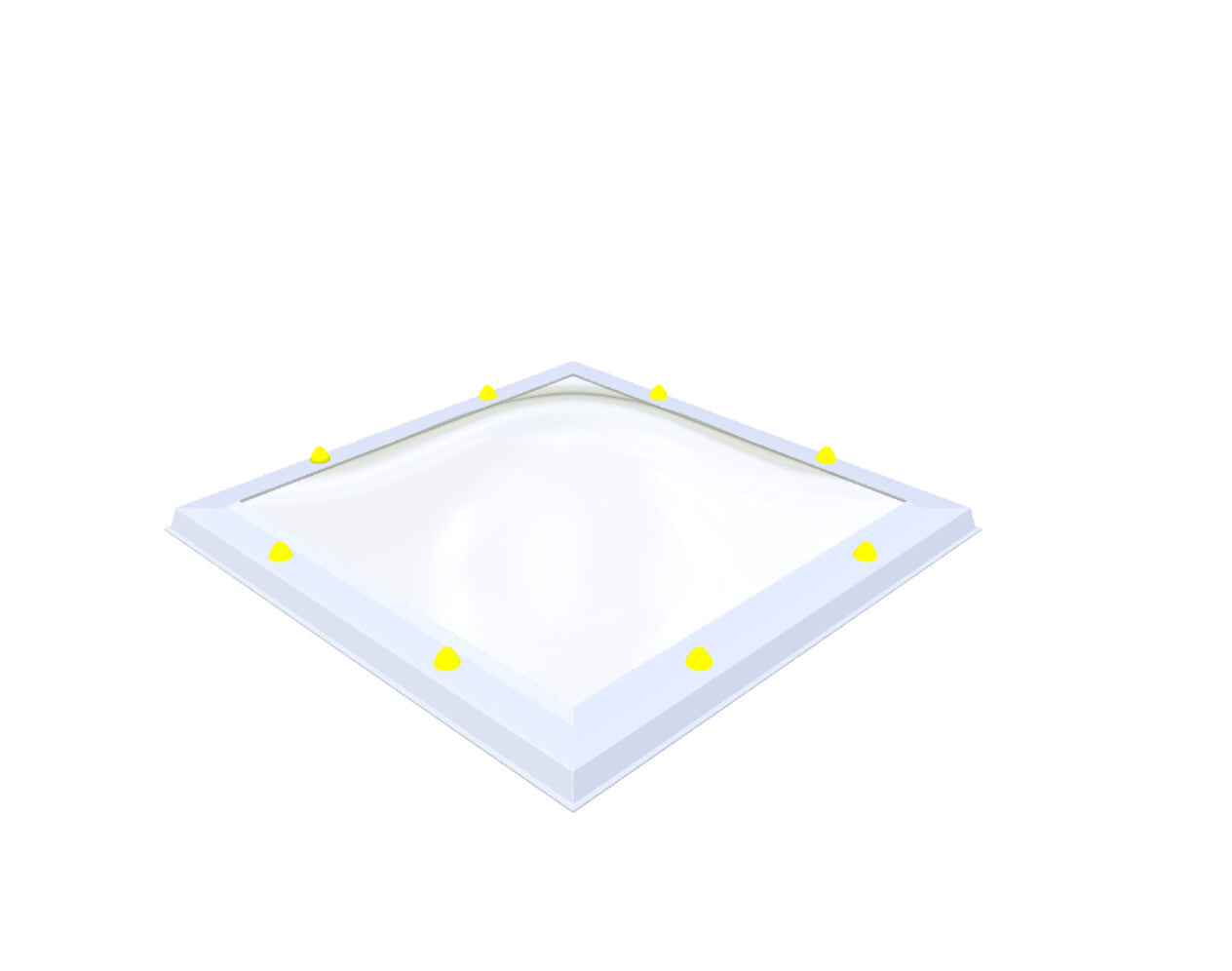 Skylux Lichtkuppel 80x80 cm