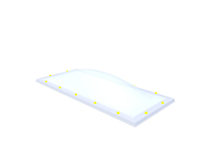 Skylux Lichtkuppel 80x200 cm