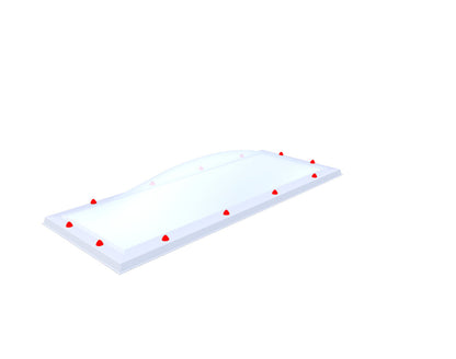 Skylux Lichtkuppel 60x180 cm
