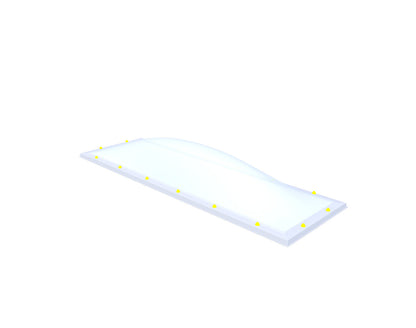 Skylux Lichtkuppel 80x280 cm