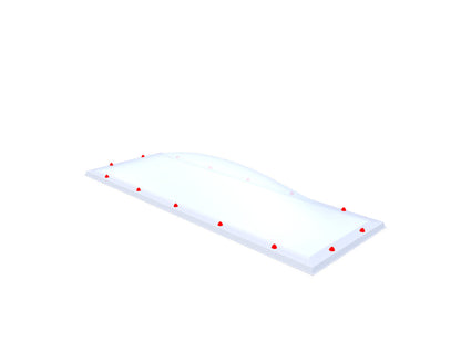 Skylux Lichtkuppel 80x250 cm