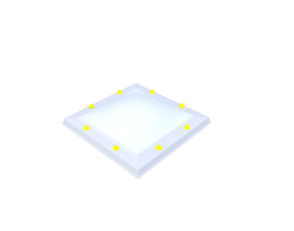 Skylux Lichtkuppel 55x55 cm