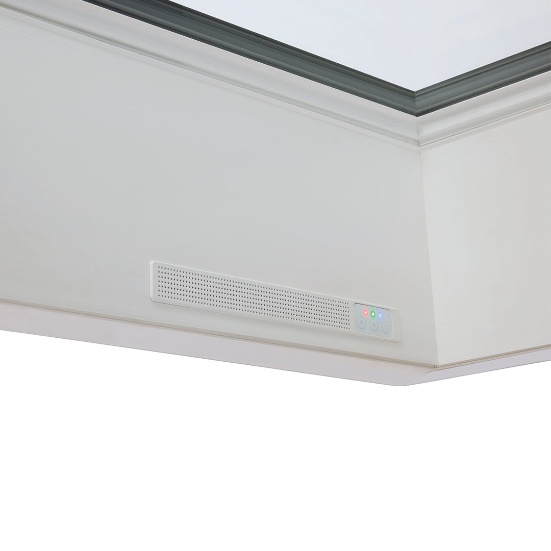 iWindow Flachdachfenster Öffnend mit Solarantrieb - Komplettset 80x130 cm