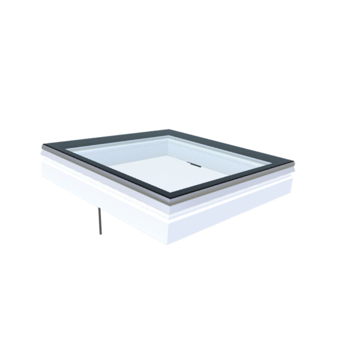 iWindow Flex 2.0 öffnendes Flachdachfenster für Renovierung 100x100 cm