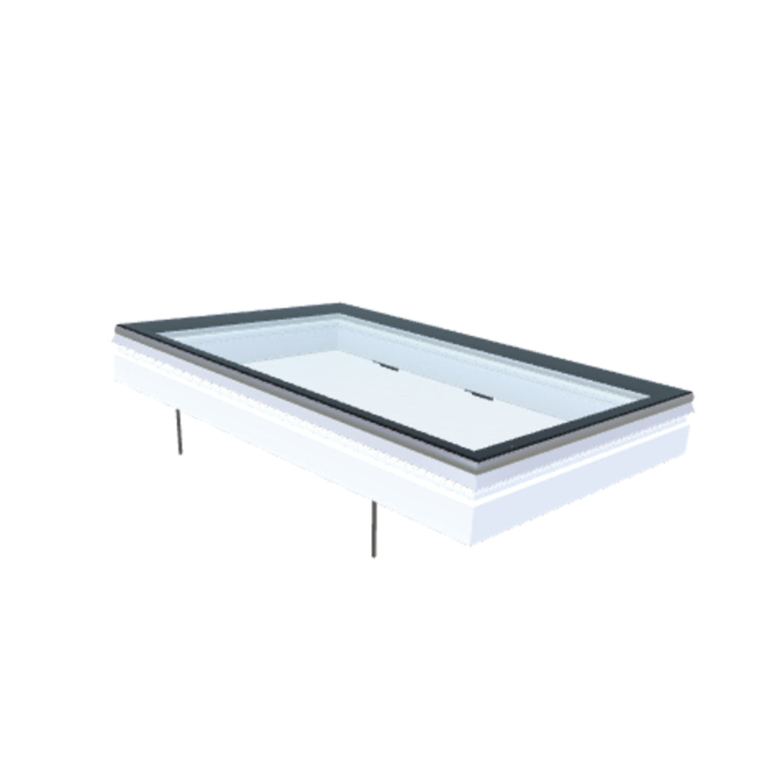 iWindow Flex 2.0 öffnendes Flachdachfenster für Renovierung 100x160 cm