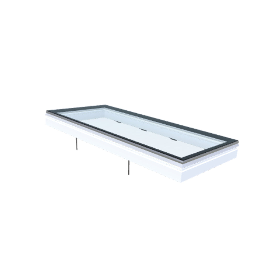 iWindow Flex 2.0 öffnendes Flachdachfenster für Renovierung 100x230 cm