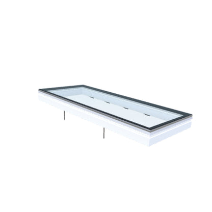 iWindow Flex 2.0 öffnendes Flachdachfenster für Renovierung 100x250 cm