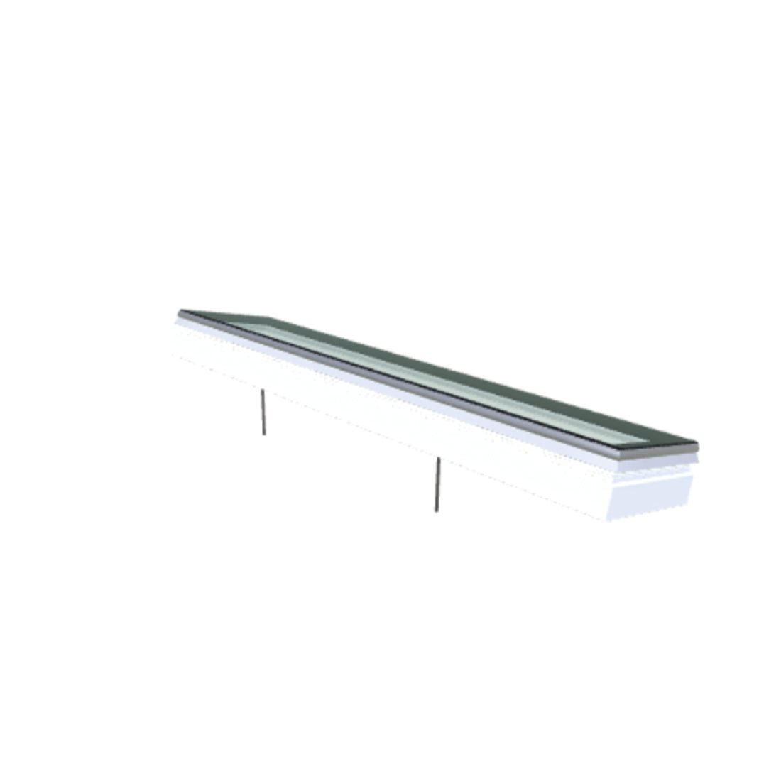 iWindow Flex 2.0 öffnendes Flachdachfenster für Renovierung 40x220 cm