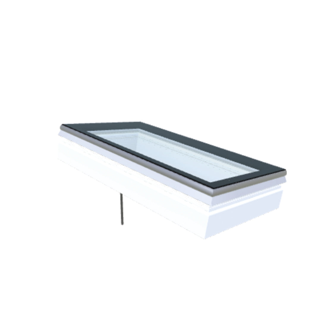 iWindow Flex 2.0 öffnendes Flachdachfenster für Renovierung 50x100 cm