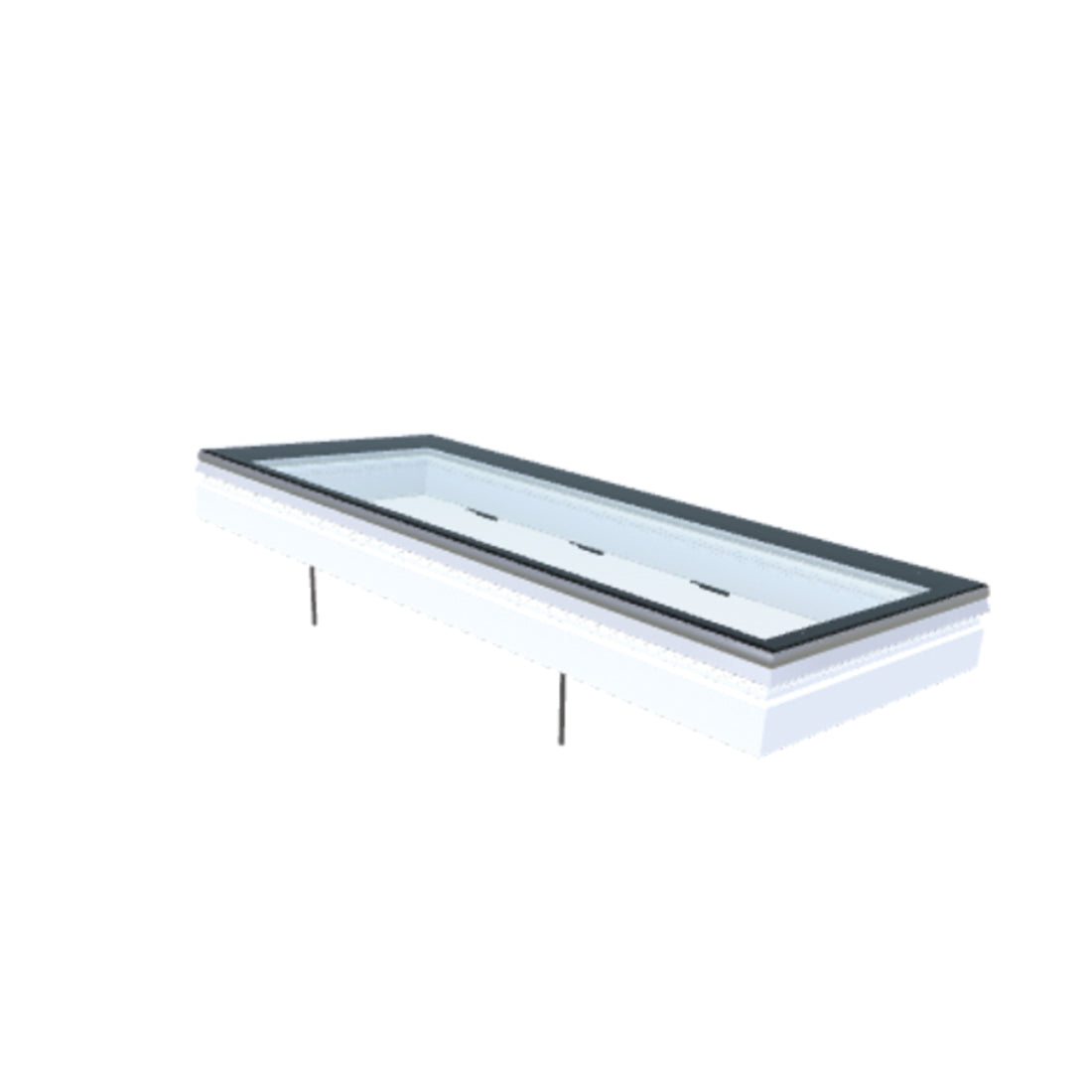 iWindow Flex 2.0 öffnendes Flachdachfenster für Renovierung 80x200 cm