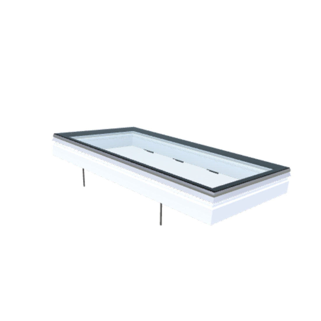 iWindow Flex 2.0 öffnendes Flachdachfenster für Renovierung 90x180 cm